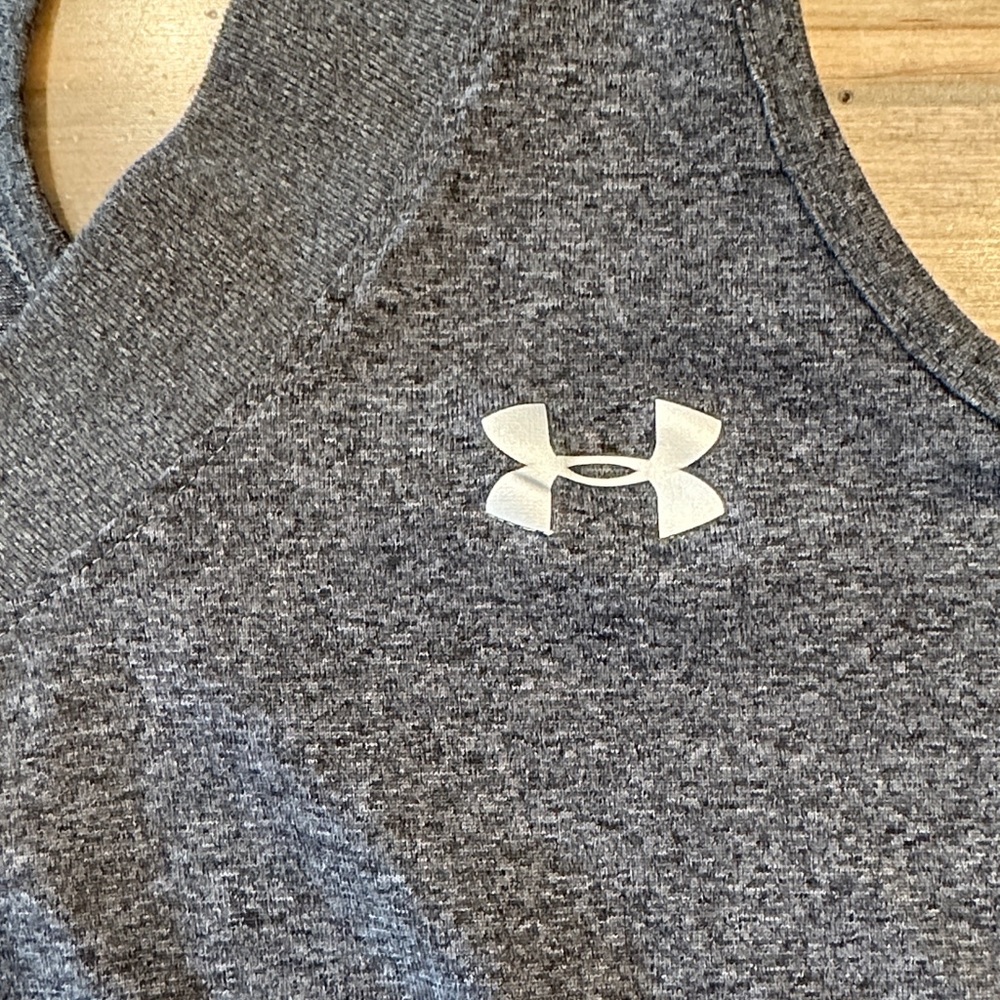 Under Armour Women's Dark Gray Tank Top - Picture 3 of 6